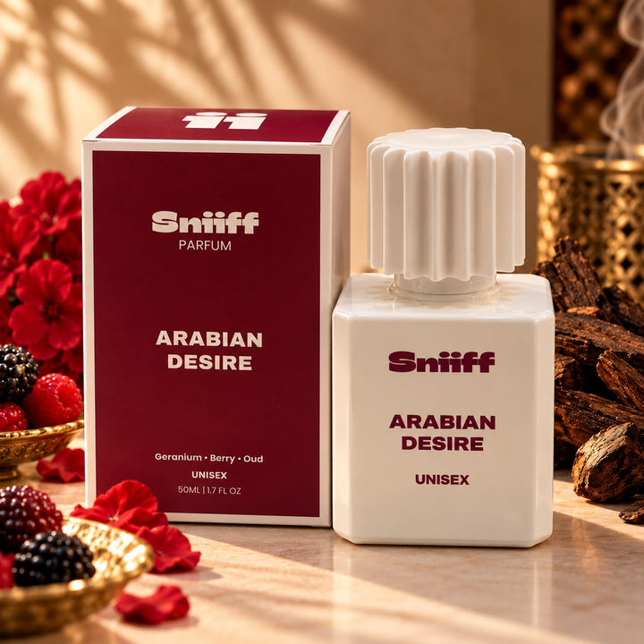 Sniiff Arabian Desire 50ml Oud parfum – bottle with box