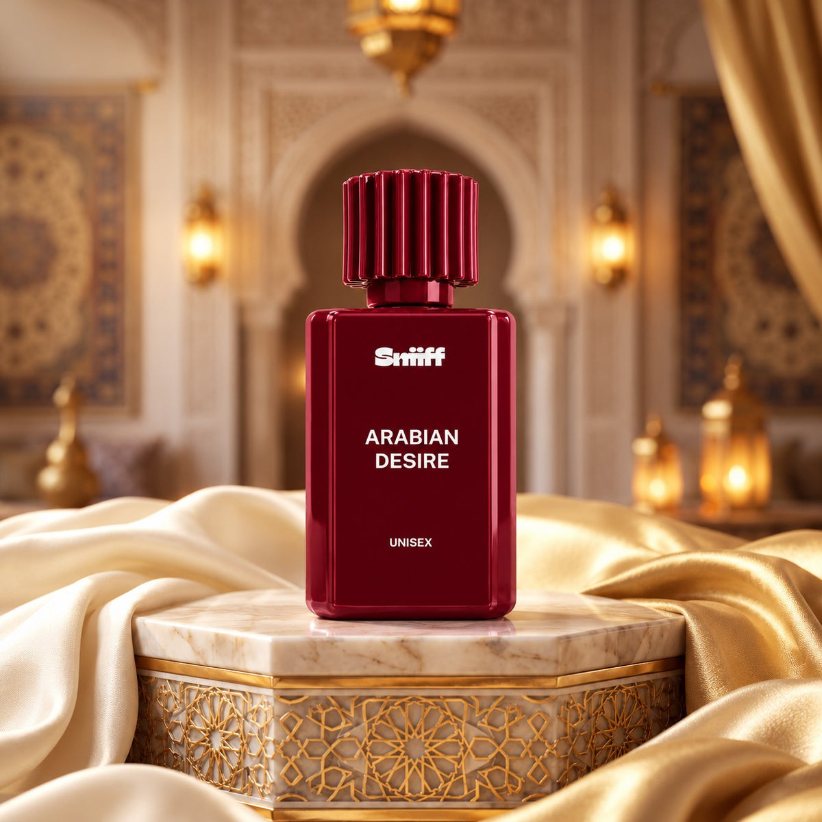 Sniiff Arabian Desire 100ml Oud parfum – luxury display