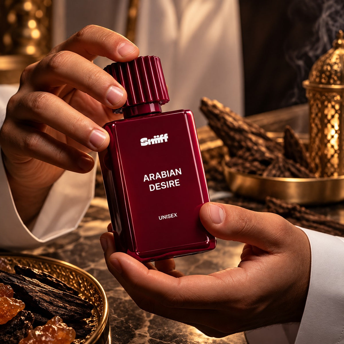 Sniiff Arabian Desire 100ml Oud parfum – showcase