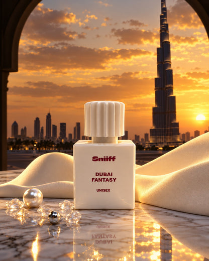 Sniiff Dubai Fantasy 30ml Oud parfum – Dubai skyline at sunset