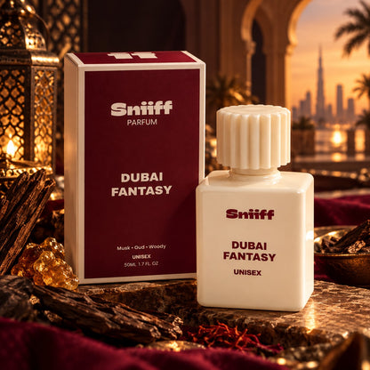 Sniiff Dubai Fantasy 50ml Oud parfum – bottle with box