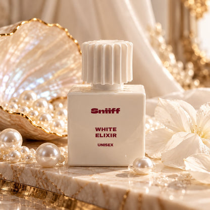 Sniiff White Elixir 30ml Oud parfum – pearl still life